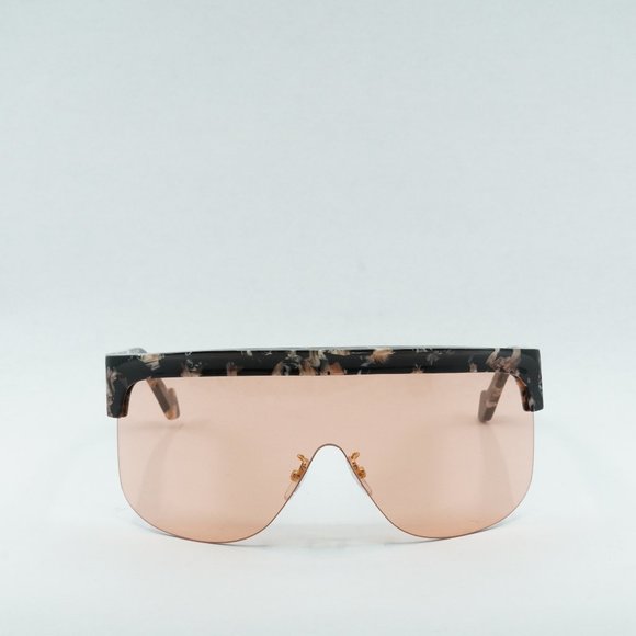 Loewe Sunglasses with Orange Lenses and Black Frame - Picture 3 of 12